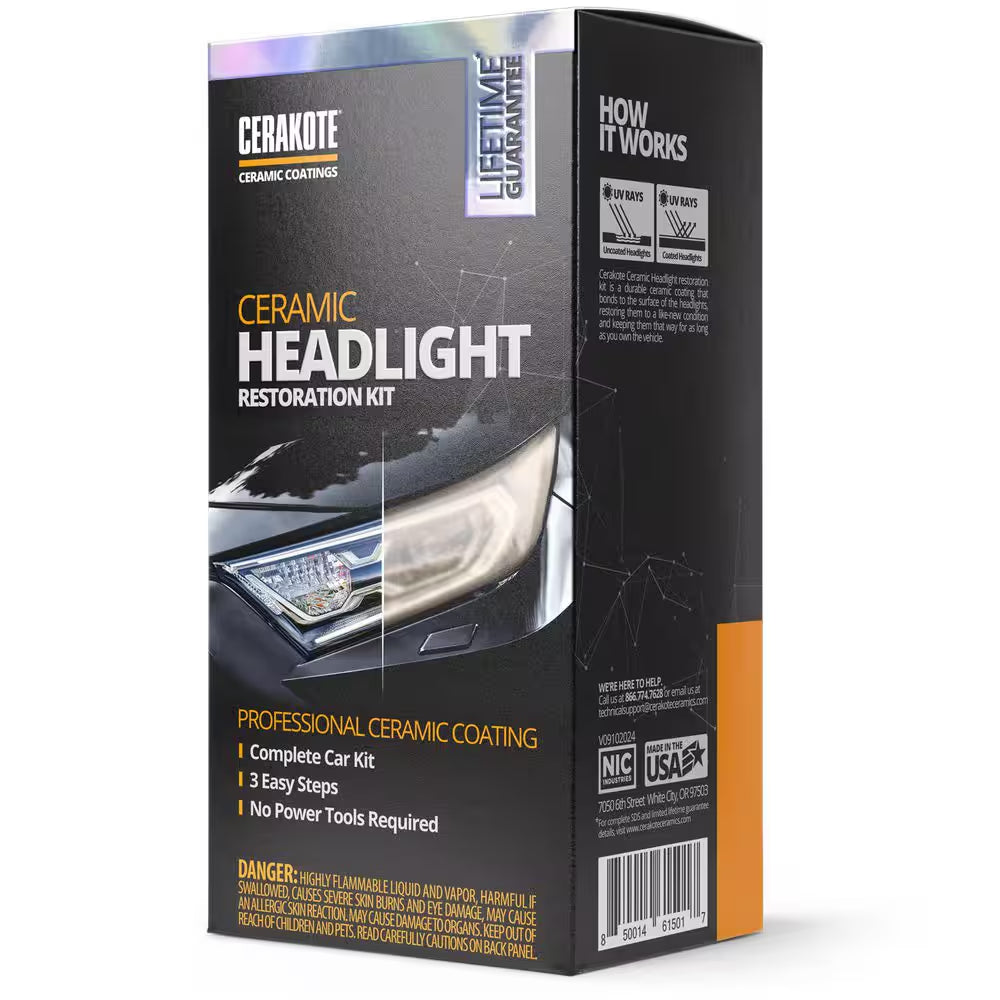 Headlight Restoration Kit